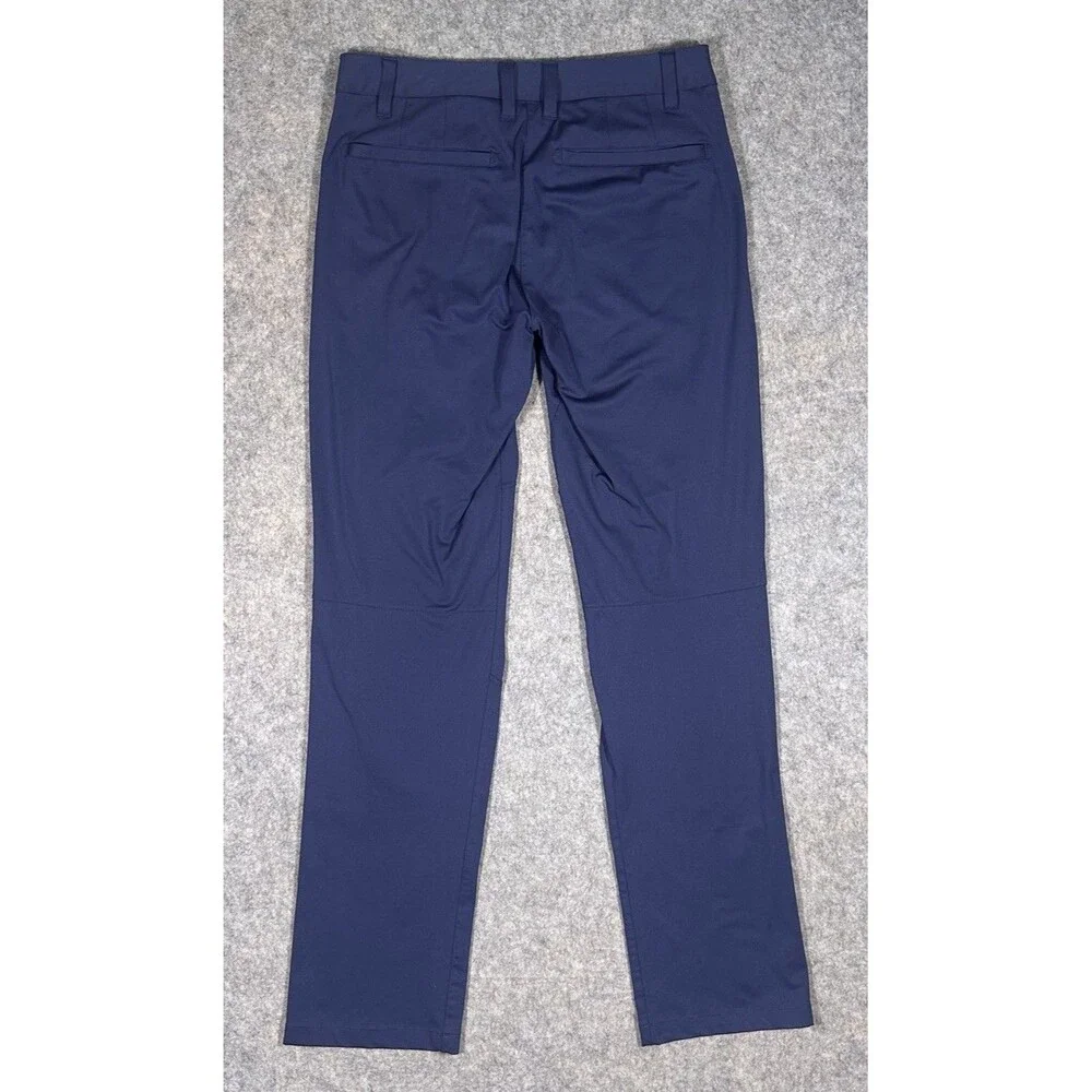 Rhone Commuter Pants Men’s 29 (30x31) Navy Blue Chino Stretch Performance Casual